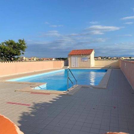 Superbe Studio Renove Avec Piscine Et Vue Marina Le Barcarès Exterior foto